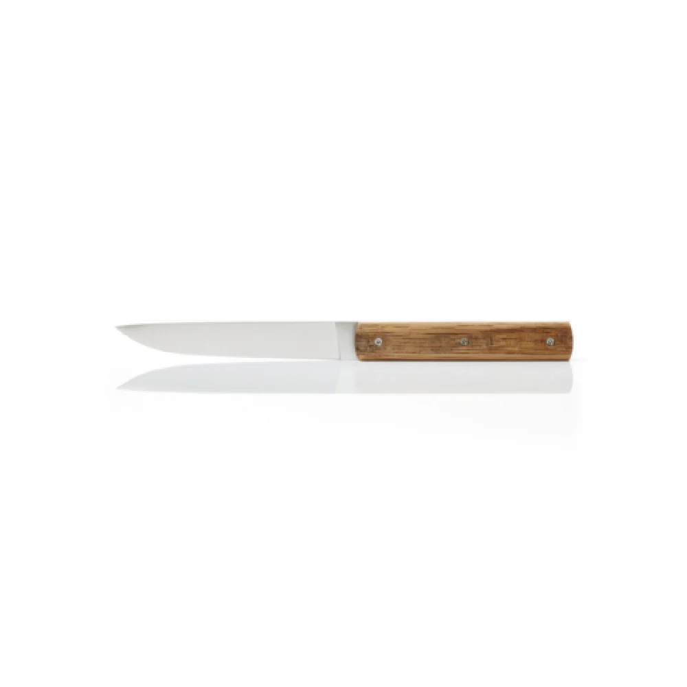 Revol 217888 9 Inch Blade 4.5 Inch Handle Knife 18/10 Stainless Steel Wood Handle Non Serrated Revol 217888 9 Inch Blade 4.5 Inch Handle Knife 18/10 Stainless Steel Wood Handle Non Serrated