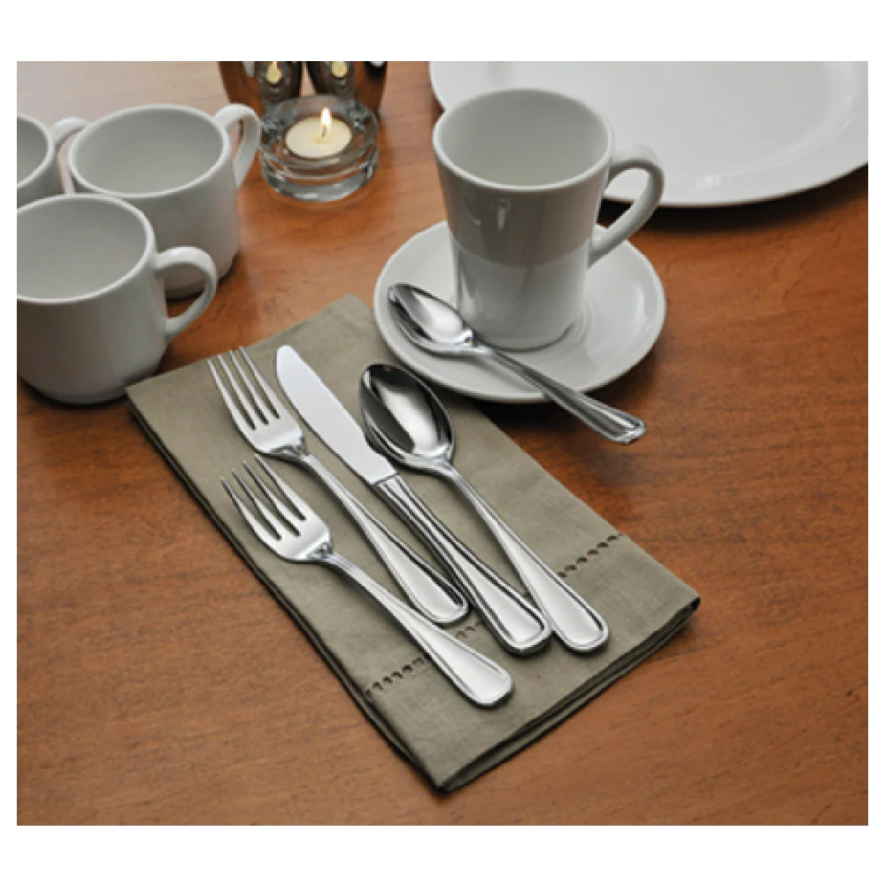 1880 Hospitality B914FOYF 5-3/4 Inch Oyster Cocktail Fork Curved Border 18/0 Stainless Steel 1880 Hospitality B914FOYF 5-3/4 Inch Oyster Cocktail Fork Curved Border 18/0 Stainless Steel