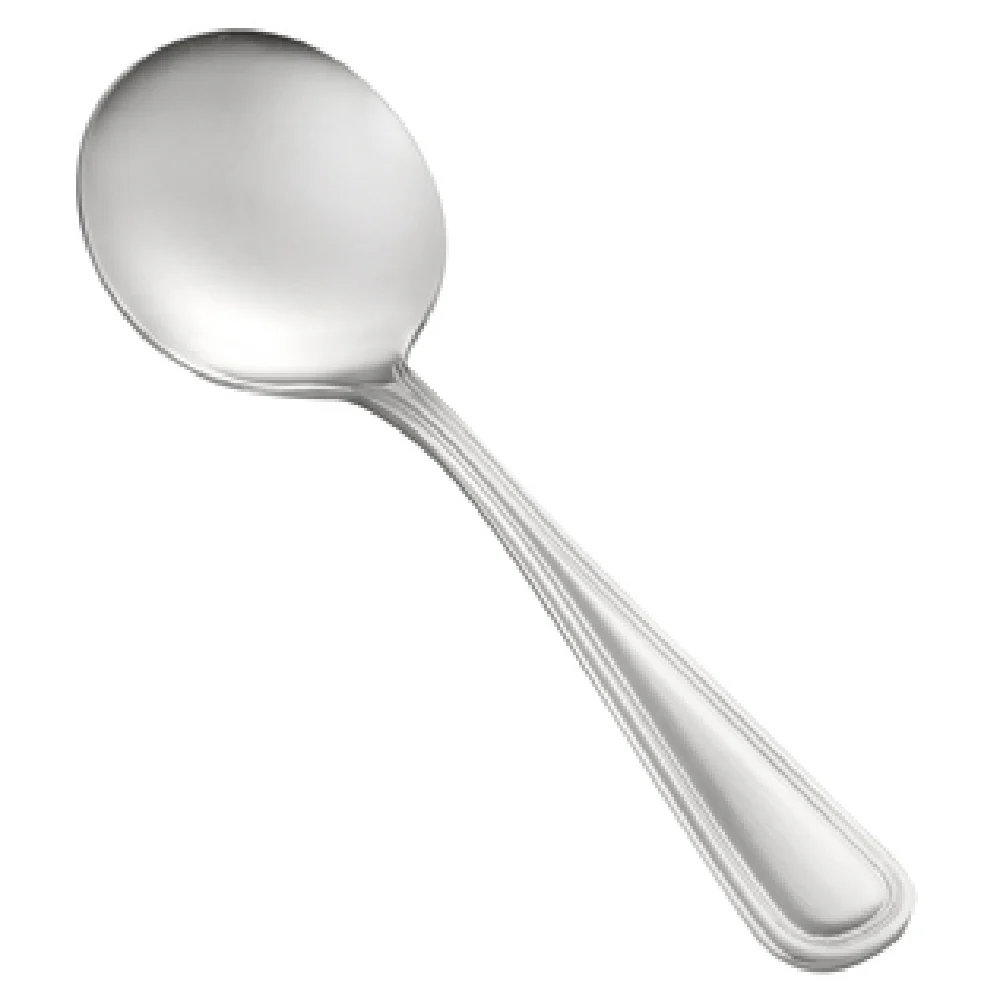 CAC China 8002-04 6 Inch Elite Bouillon Spoon Extra Heavy Weight 18/8 Stainless Steel CAC China 8002-04 6 Inch Elite Bouillon Spoon Extra Heavy Weight 18/8 Stainless Steel
