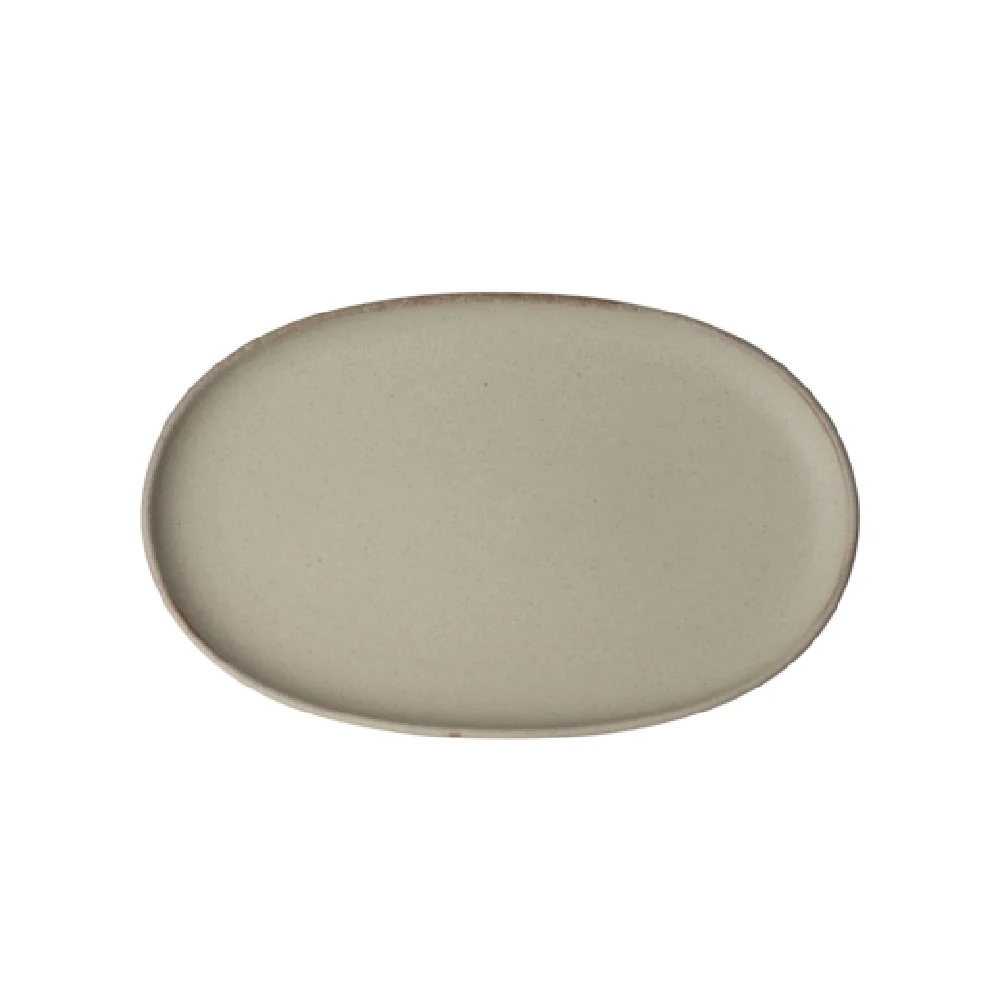 Steelite 6420MY034 11 Inch Oval Plate Wabi Sabi Shoji Porcelain