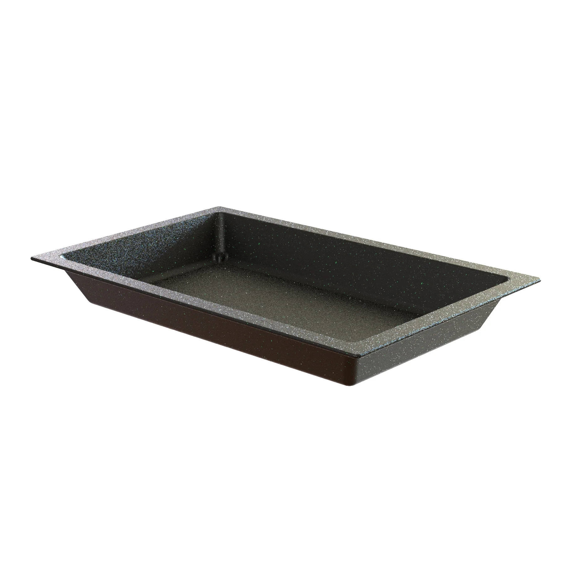 Tablecraft CW4049BKGS 21 Inch Full Size Food Pan 8-1/2 Quart Aluminum Cold Holding
