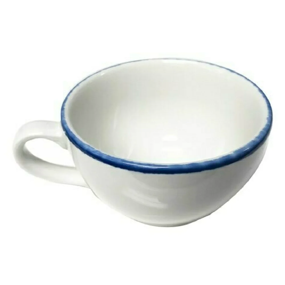 Tableware Solutions USA 51RUS035-141 6-3/4 Oz Cup Stackable Dapple Blue China