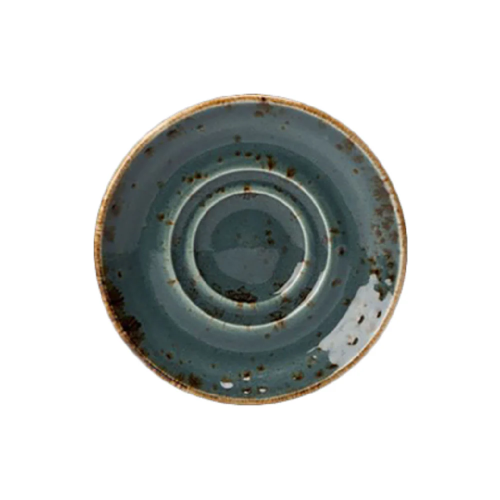 Steelite 11300165 4.63 Inch Double Well Saucer Blue Alumina Vitrified Steelite 11300165 4.63 Inch Double Well Saucer Blue Alumina Vitrified