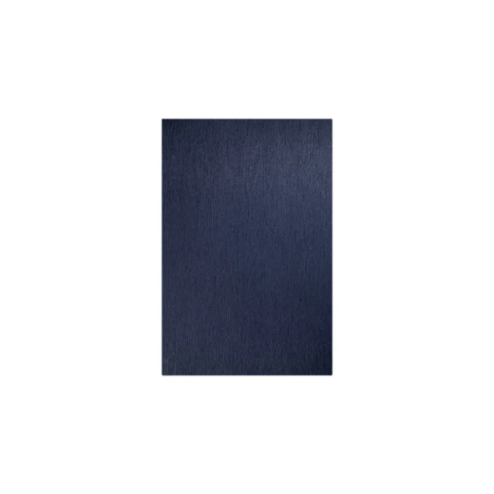 Risch STERLING-2V 5.5 Inch Sterling Hardback Menu Cover Double View Shimmer