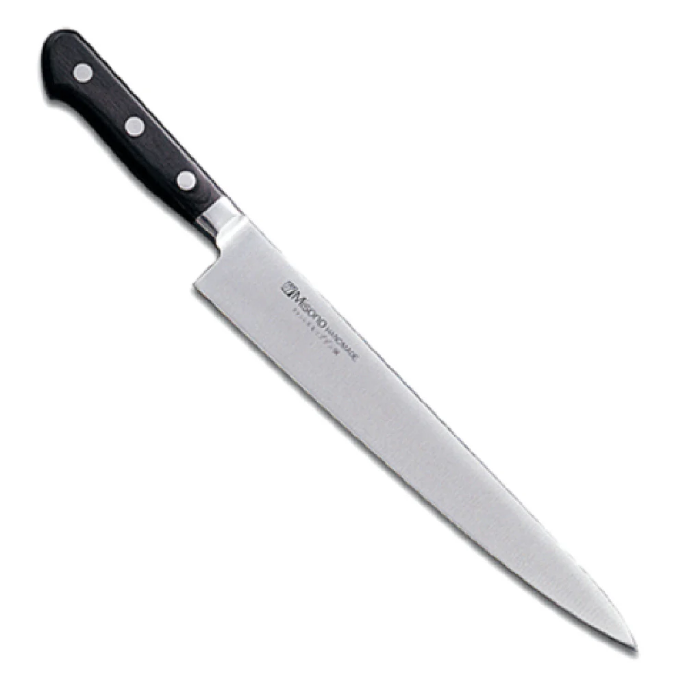 JB Prince Y706 9.5 Inch Blade Forged Knife Wood Handle Black Finish JB Prince Y706 9.5 Inch Blade Forged Knife Wood Handle Black Finish