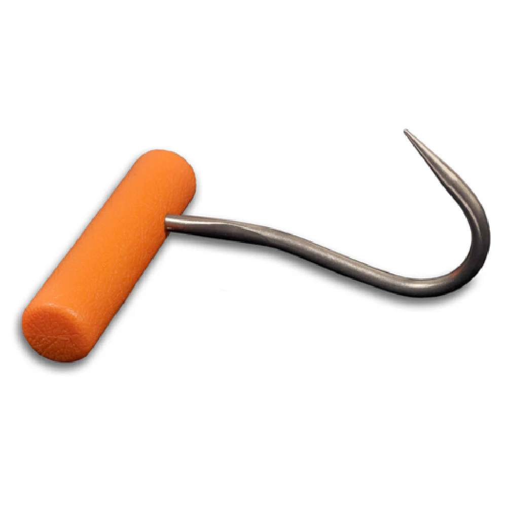 Dexter Russell 42052 4 Inch Stainless Steel Left Hand Meat Hook with Round Handle