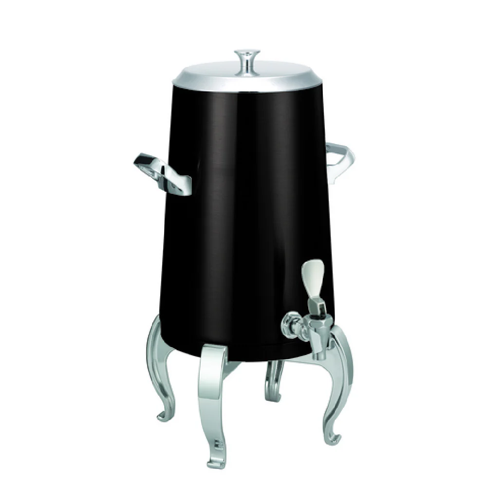 Service Ideas URN30VBXRGFL 3 Gallon Vacuum Insulated Coffee Chafer Urn Black Onyx Stainless Steel Service Ideas URN30VBXRGFL 3 Gallon Vacuum Insulated Coffee Chafer Urn Black Onyx Stainless Steel