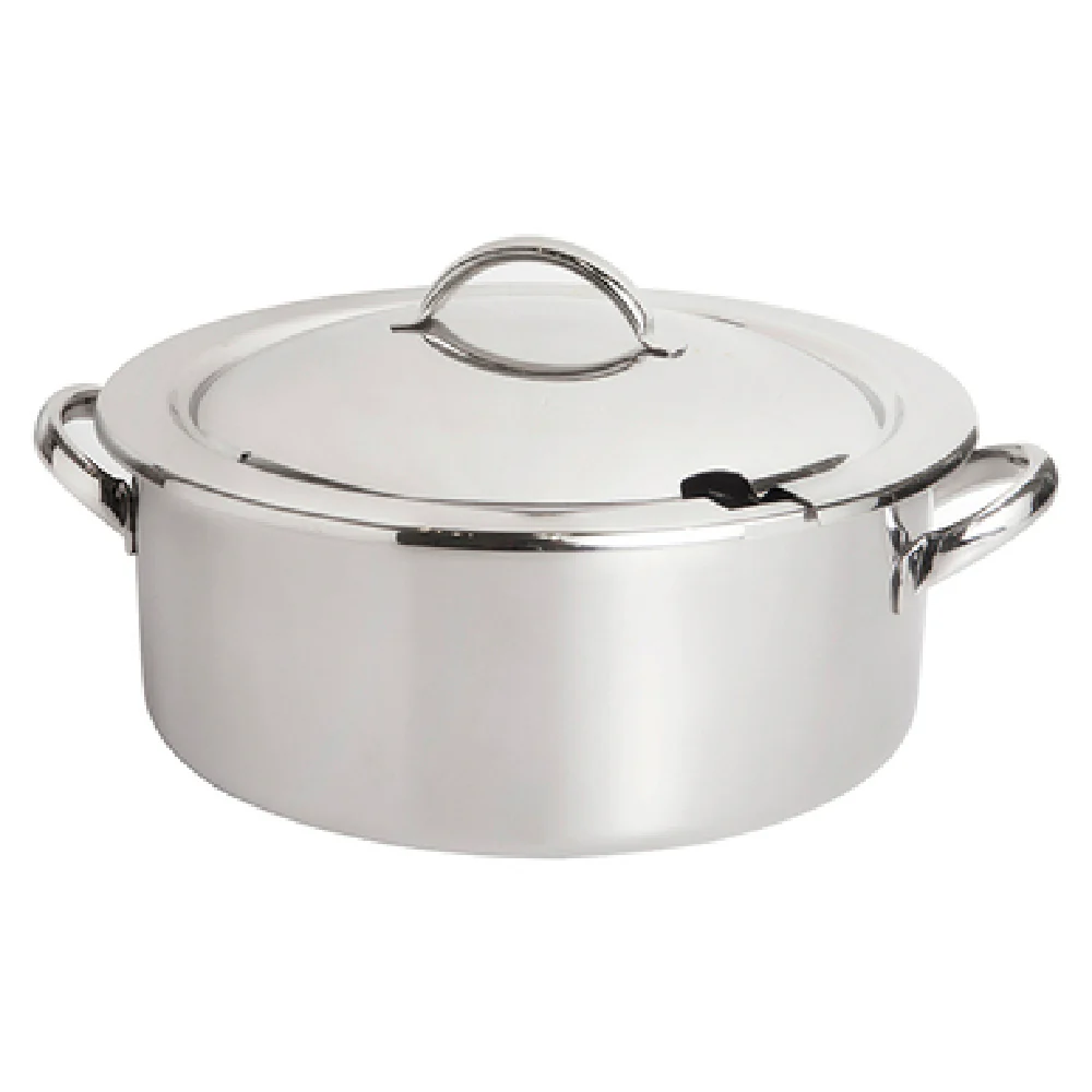 Steelite DW05CWG8SS 12.5 Inch Soup Chafer Marmite with Lift-off Cover Stainless Steel Steelite DW05CWG8SS 12.5 Inch Soup Chafer Marmite with Lift-off Cover Stainless Steel