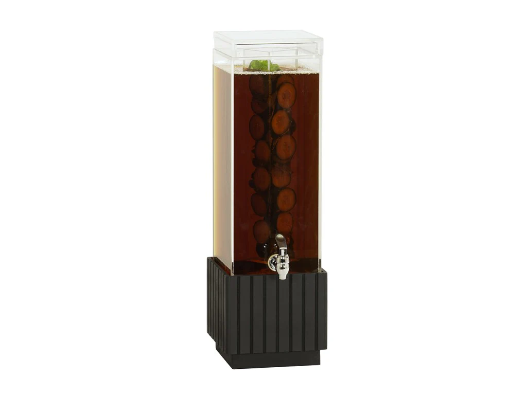 Cal-Mil 23790-3INF-13 8.5 Inch Beverage Dispenser Crystal Clear Polycarbonate with Infusion Chamber Cal-Mil 23790-3INF-13 8.5 Inch Beverage Dispenser Crystal Clear Polycarbonate with Infusion Chamber