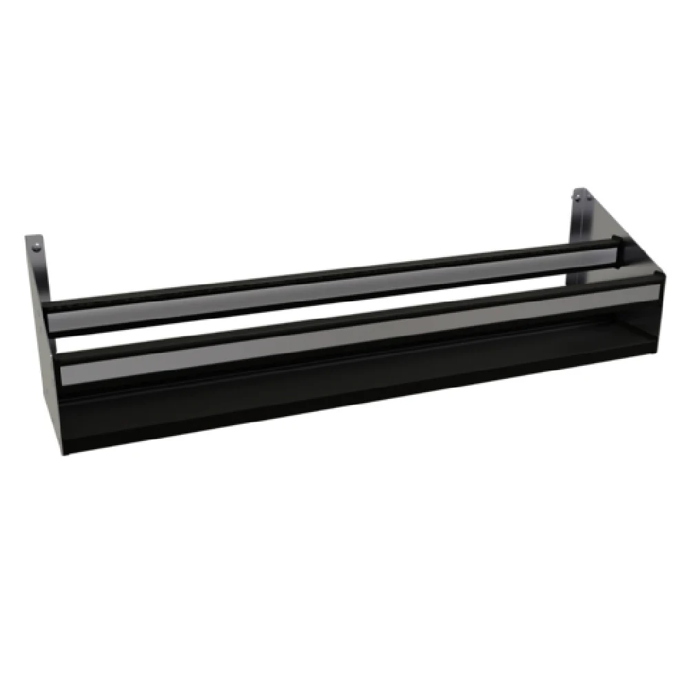 Glastender DSR-39 39 Inch Open Step-and-Rail Double Speed Rail Stainless Steel with Sound-Deadening Covers Glastender DSR-39 39 Inch Open Step-and-Rail Double Speed Rail Stainless Steel with Sound-Deadening Covers