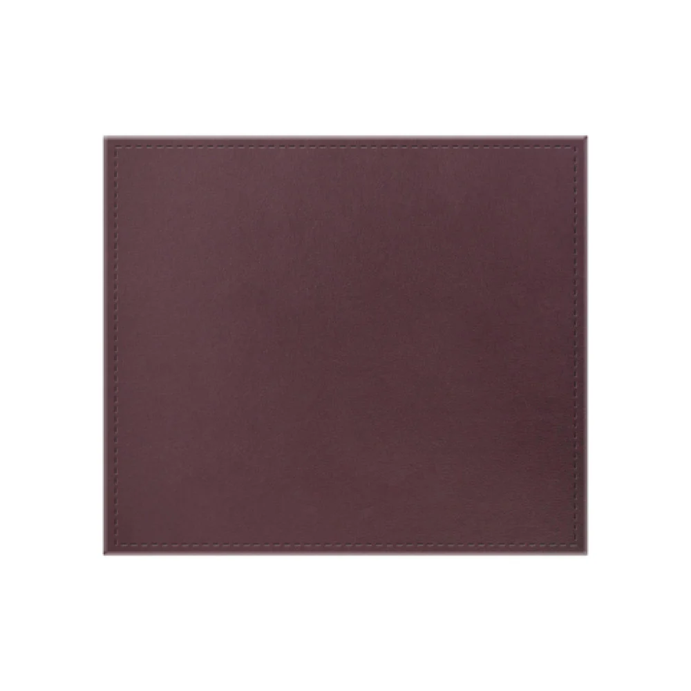 Risch TABLEMAT-IRI 15X13 Placemat Iridescent Shimmer Faux-leather 25 Packs