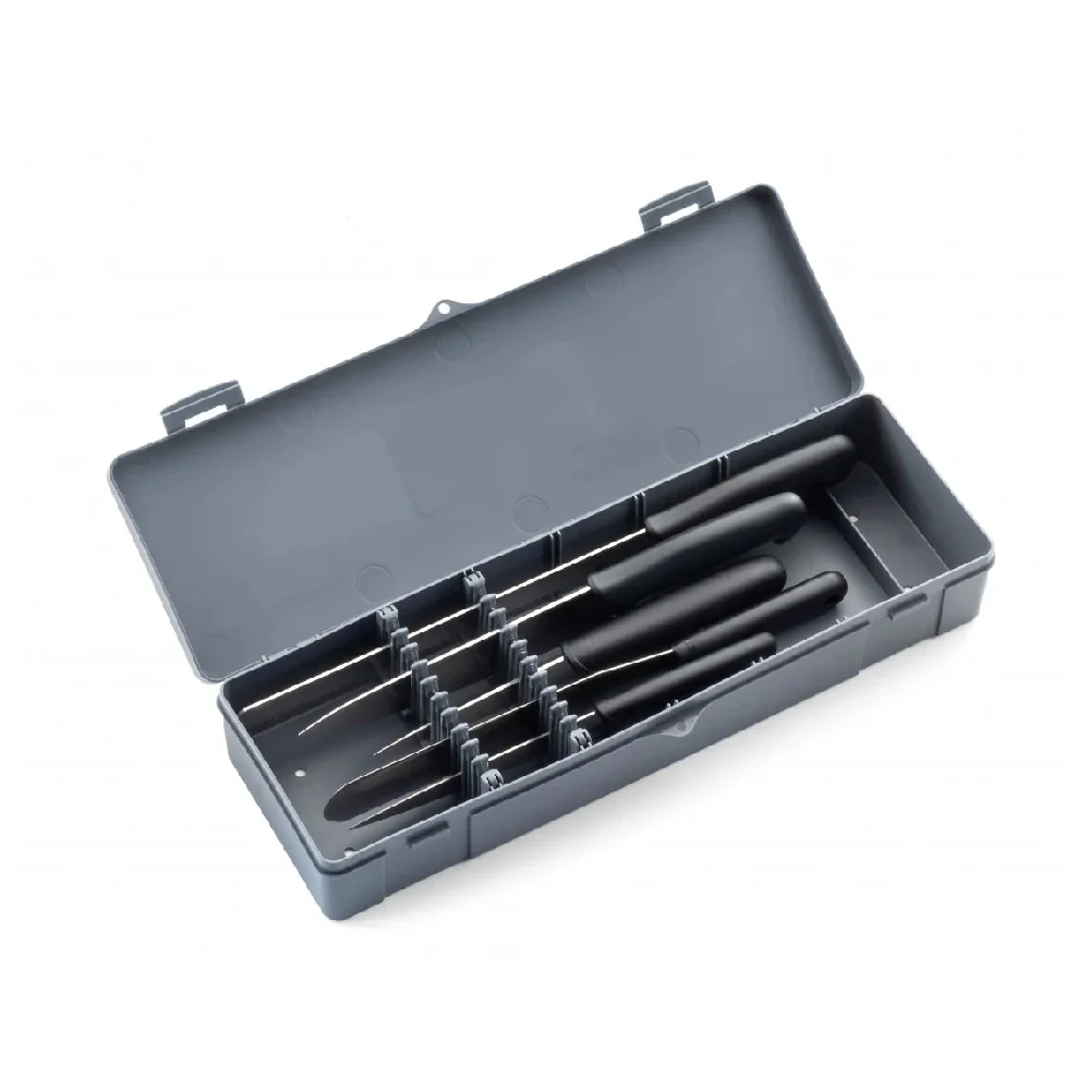 JB Prince Z544 Mini Urban Case For Cutlery Holds Up To (7) Knives Adjustable Comb System (with Two Included Spacers) JB Prince Z544 Mini Urban Case For Cutlery Holds Up To (7) Knives Adjustable Comb System (with Two Included Spacers)