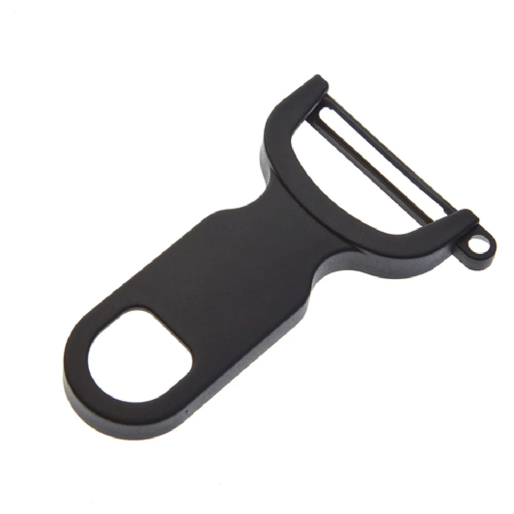 Mercer Culinary M33071BKB 4 Inch Y-Peeler Swivel Blade High-Carbon Steel Black Handle