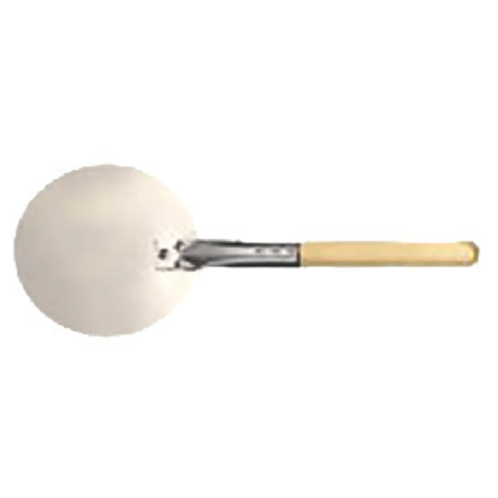 American Metalcraft 17080 8 Inch Aluminum Pizza Peel with Wooden Handle