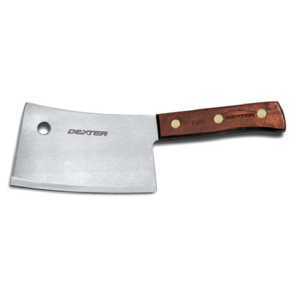 Dexter Russell 5387 7 Inch High-carbon Steel Cleaver with Rosewood Handle
