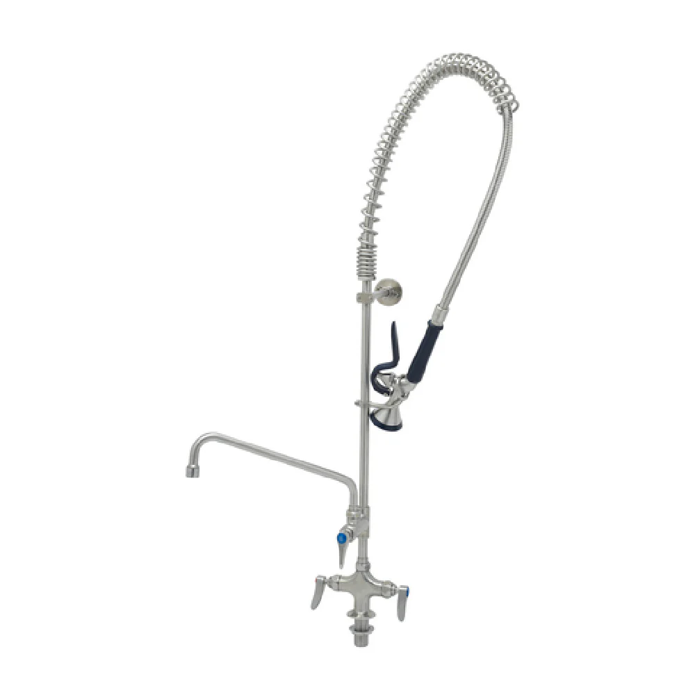 T&S Brass S-0113-A12-BY 7 Inch EverSteel Pre-Rinse Faucet Assembly with Spray Valve T&S Brass S-0113-A12-BY 7 Inch EverSteel Pre-Rinse Faucet Assembly with Spray Valve