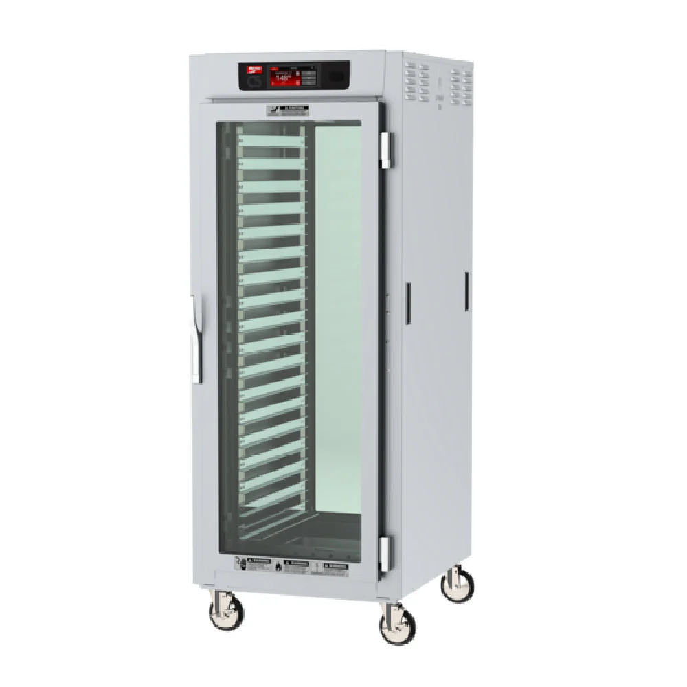 Metro C589L-SFC-LPFCA 29 Inch Mobile Pass Thru Heated Cabinet with Insulated Doors