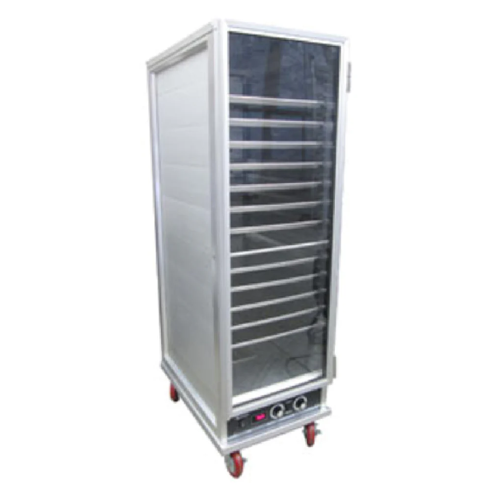 Admiral Craft PW-120 21 Inch Heater Proofer Cabinet Non-Insulated Aluminum Mobile