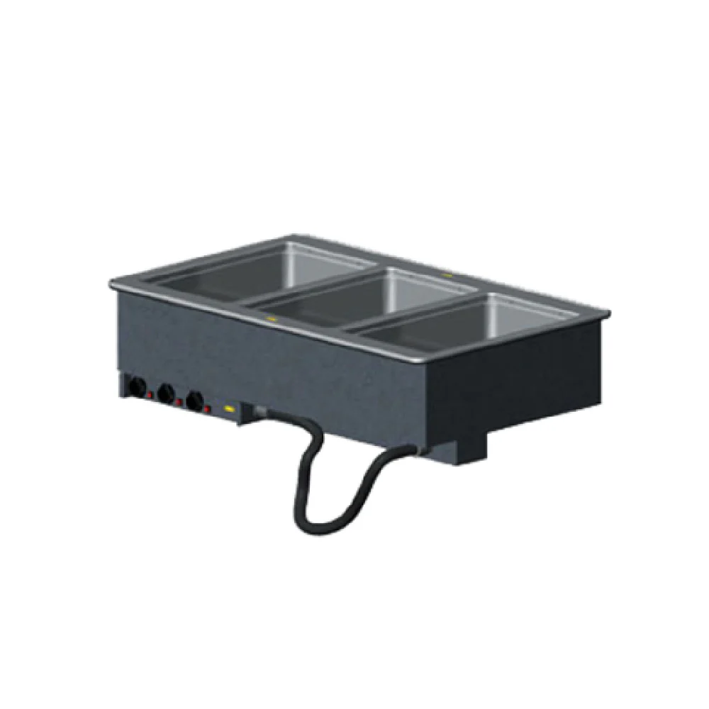 Vollrath 3647370 41 Inch Hot Food Well Unit Electric Drop-In with Insulated Wells