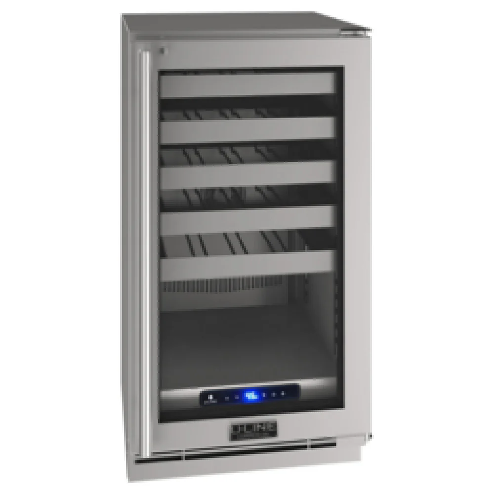 U-Line Corporation UCWC518-SG33A 17 Inch Wine Refrigerator 3.7 cu.ft Stainless Steel