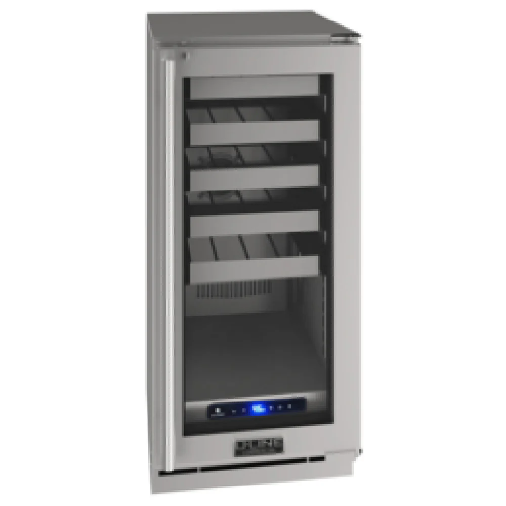 U-Line Corporation UCWC515-SG33A 15 Inch Stainless Steel Commercial Wine Refrigerator