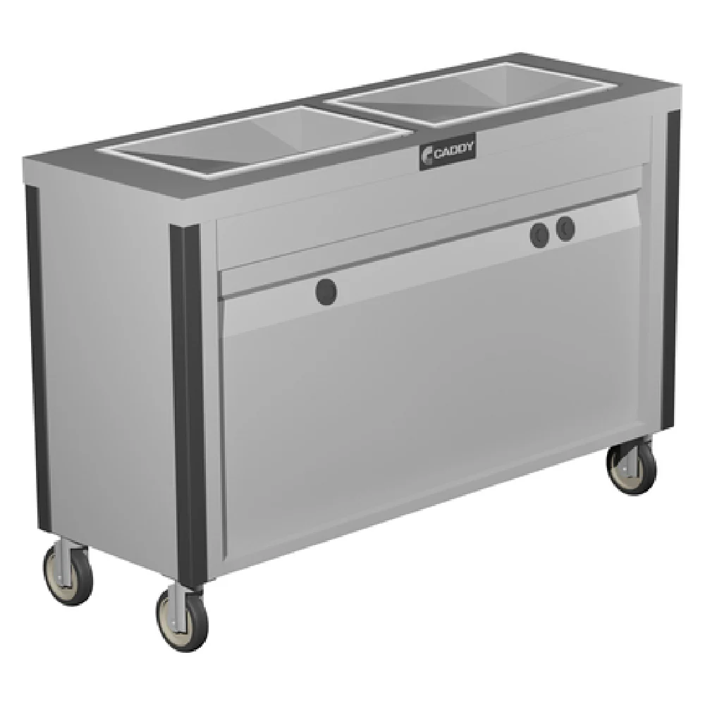 Caddy TF-632 53 Inch Electric Hot Food Caddy Enclosed Heated Base Stainless Steel