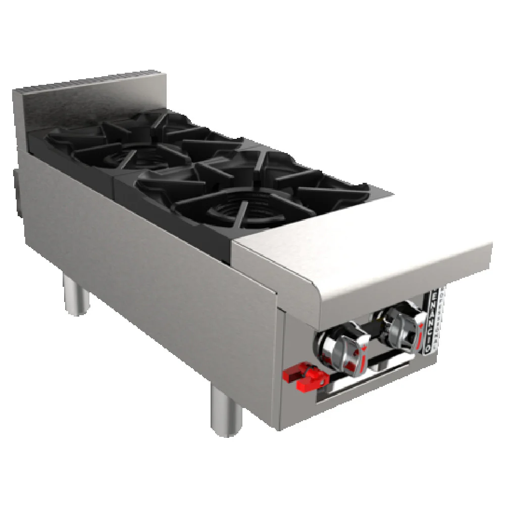 Venancio G12CT-12B_NAT 12 Inch Gas Hotplate Cast Iron Burners 36000 BTU Venancio G12CT-12B_NAT 12 Inch Gas Hotplate Cast Iron Burners 36000 BTU