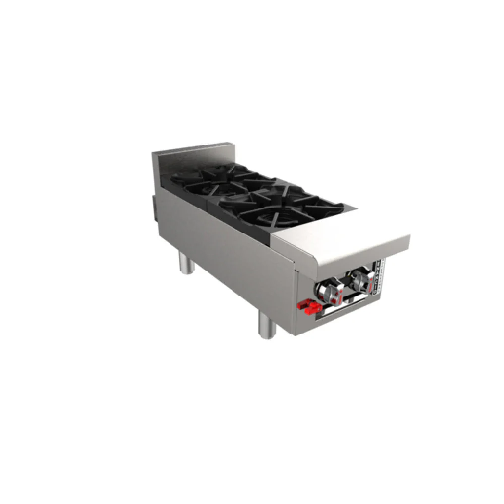 Venancio G12CT-12B_NAT 12 Inch Gas Hotplate Cast Iron Burners 36000 BTU Venancio G12CT-12B_NAT 12 Inch Gas Hotplate Cast Iron Burners 36000 BTU