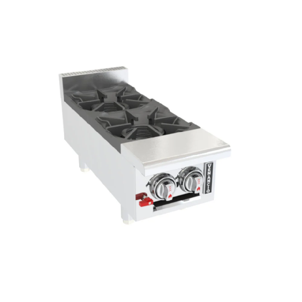 Venancio G12CT-12B_NAT 12 Inch Gas Hotplate Cast Iron Burners 36000 BTU Venancio G12CT-12B_NAT 12 Inch Gas Hotplate Cast Iron Burners 36000 BTU