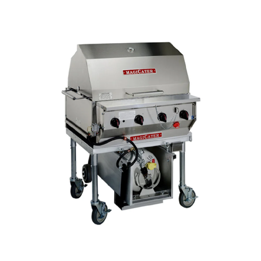 Magikitchn LPAGA-30T-LP 30 Inch AGA Approved Gas Grill with 4 Burners 80000 BTU