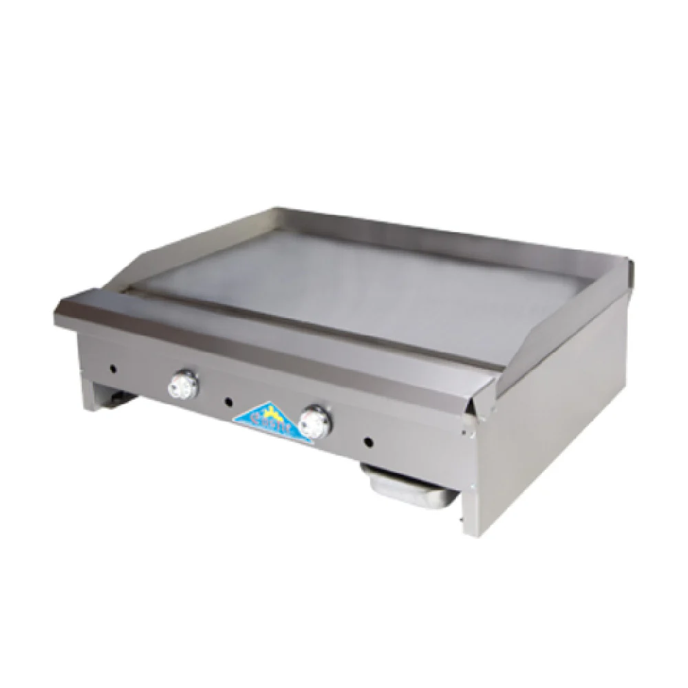 Comstock-Castle EG30-T 30 Inch Gas Griddle Stainless Steel with 64,000 BTU