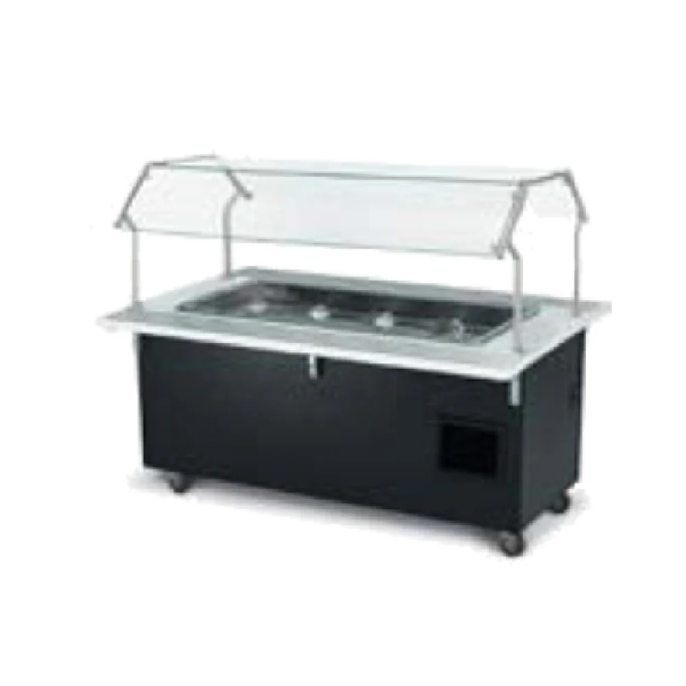 Vollrath 97086 90 Inch Cold Food Serving Counter Station Enclosed Stainless Steel Vollrath 97086 90 Inch Cold Food Serving Counter Station Enclosed Stainless Steel