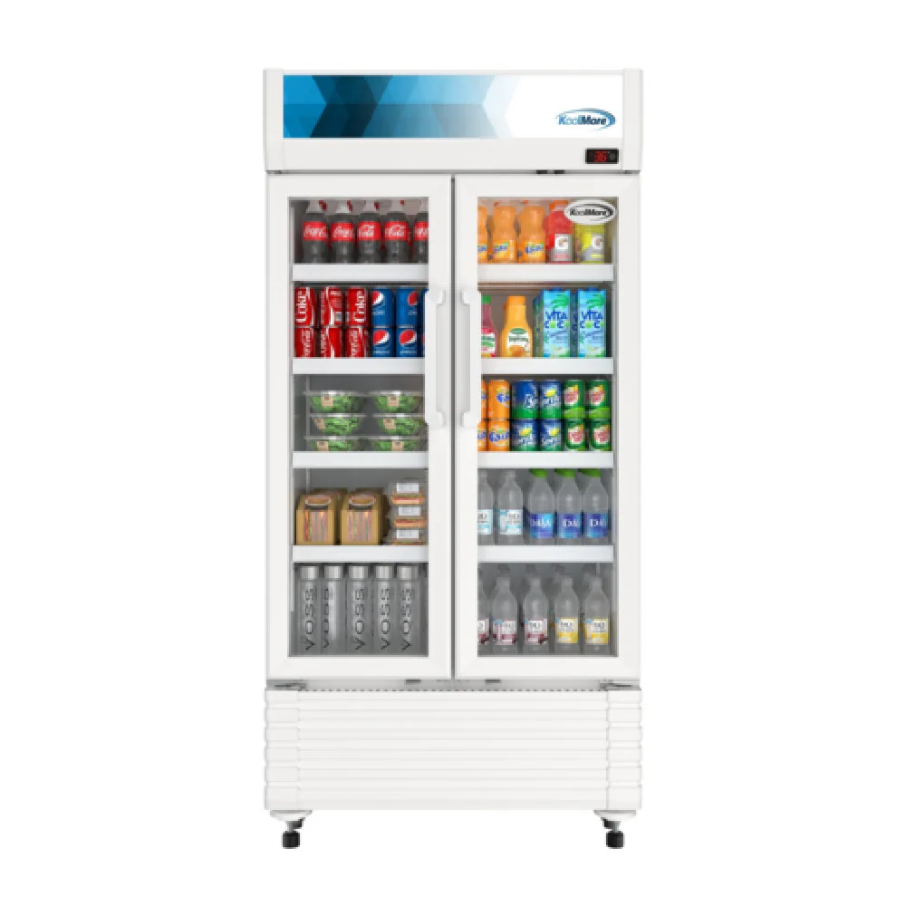 Koolmore KM-MDR-2GD-35 KoolMore Slim Commercial Merchandiser Refrigerator 35.43 Koolmore KM-MDR-2GD-35 KoolMore Slim Commercial Merchandiser Refrigerator 35.43