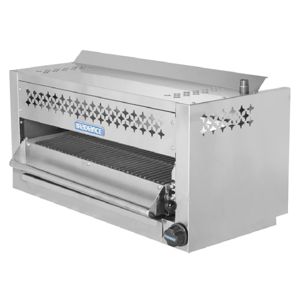 Turbo Air TASM-24 24 Inch Gas Salamander Broiler with Removable Grease Pan 25000 BTU Turbo Air TASM-24 24 Inch Gas Salamander Broiler with Removable Grease Pan 25000 BTU