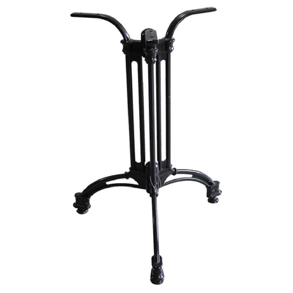 JMC Furniture TT-102 CA 20-1/2 Inch Cross Base Cast Aluminum Table Base Outdoor Use
