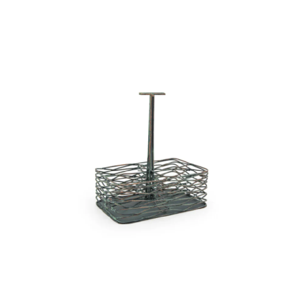 FOH TCS011PTI22 Promotional Pricing May Be Available! Contact Your FOH® Sales Representative For Details! Patina Holder With Handle FOH TCS011PTI22 Promotional Pricing May Be Available! Contact Your FOH® Sales Representative For Details! Patina Holder With Handle