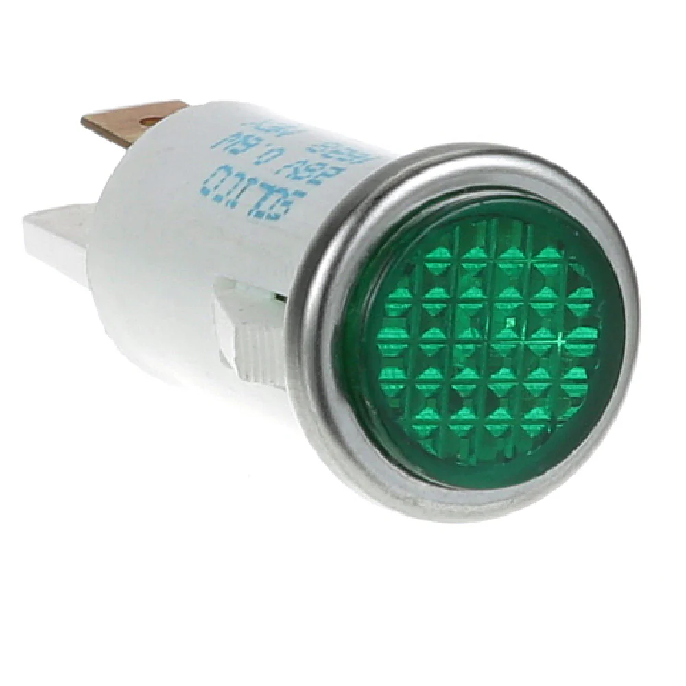 Accutemp AT0E-1800-1 1.25 Inch Indicator Light Green Plastic - Visual Signal