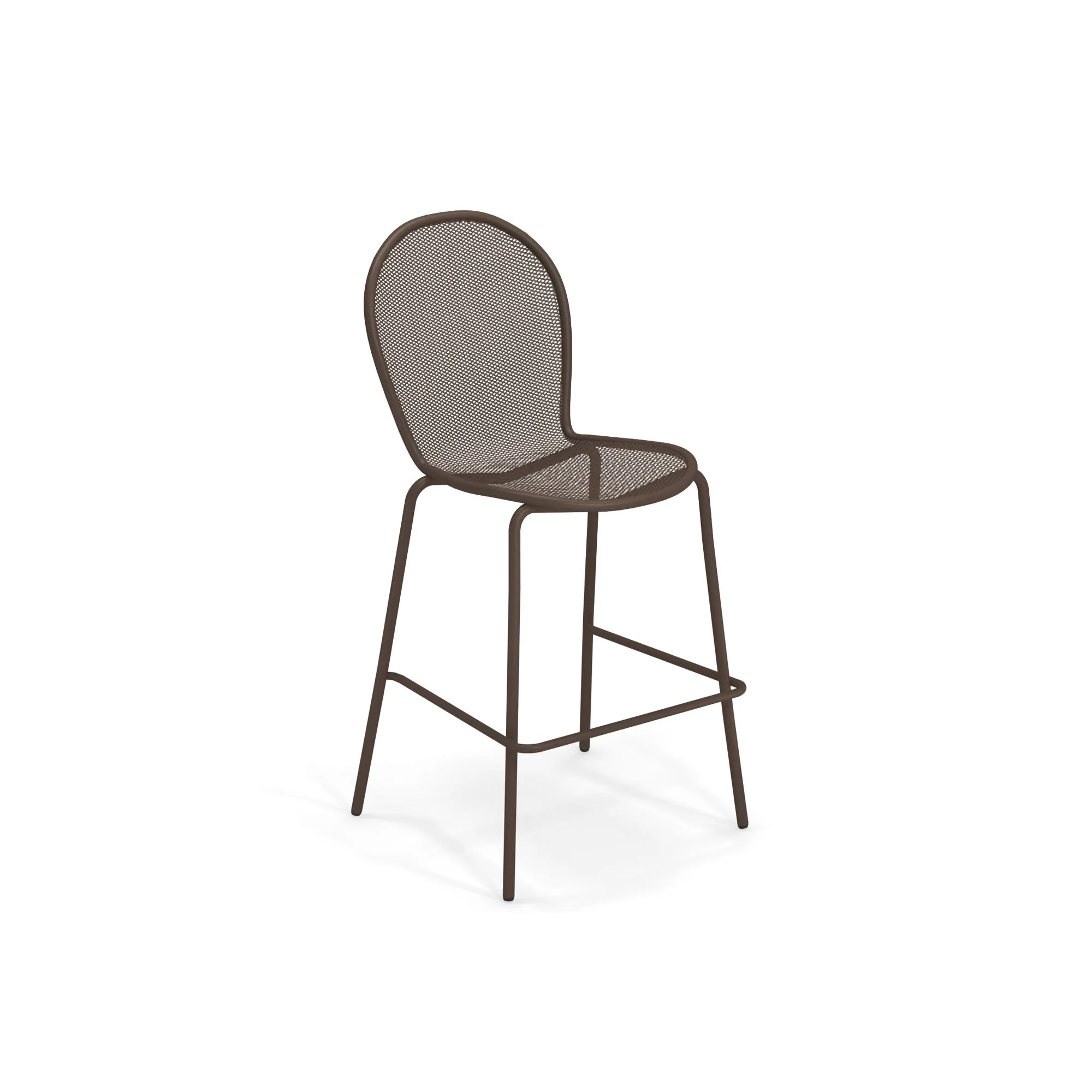 emuamericas llc E128-41 21 Inch Steel Bar Stool Outdoor Indoor with Mesh Seat and Back emuamericas llc E128-41 21 Inch Steel Bar Stool Outdoor Indoor with Mesh Seat and Back