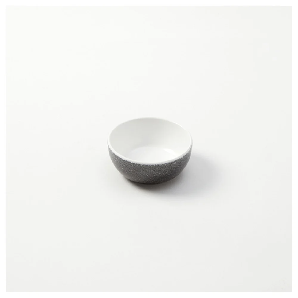 American Metalcraft GGRB3 4 Oz Bowl Round Melamine White and Black Speckled American Metalcraft GGRB3 4 Oz Bowl Round Melamine White and Black Speckled