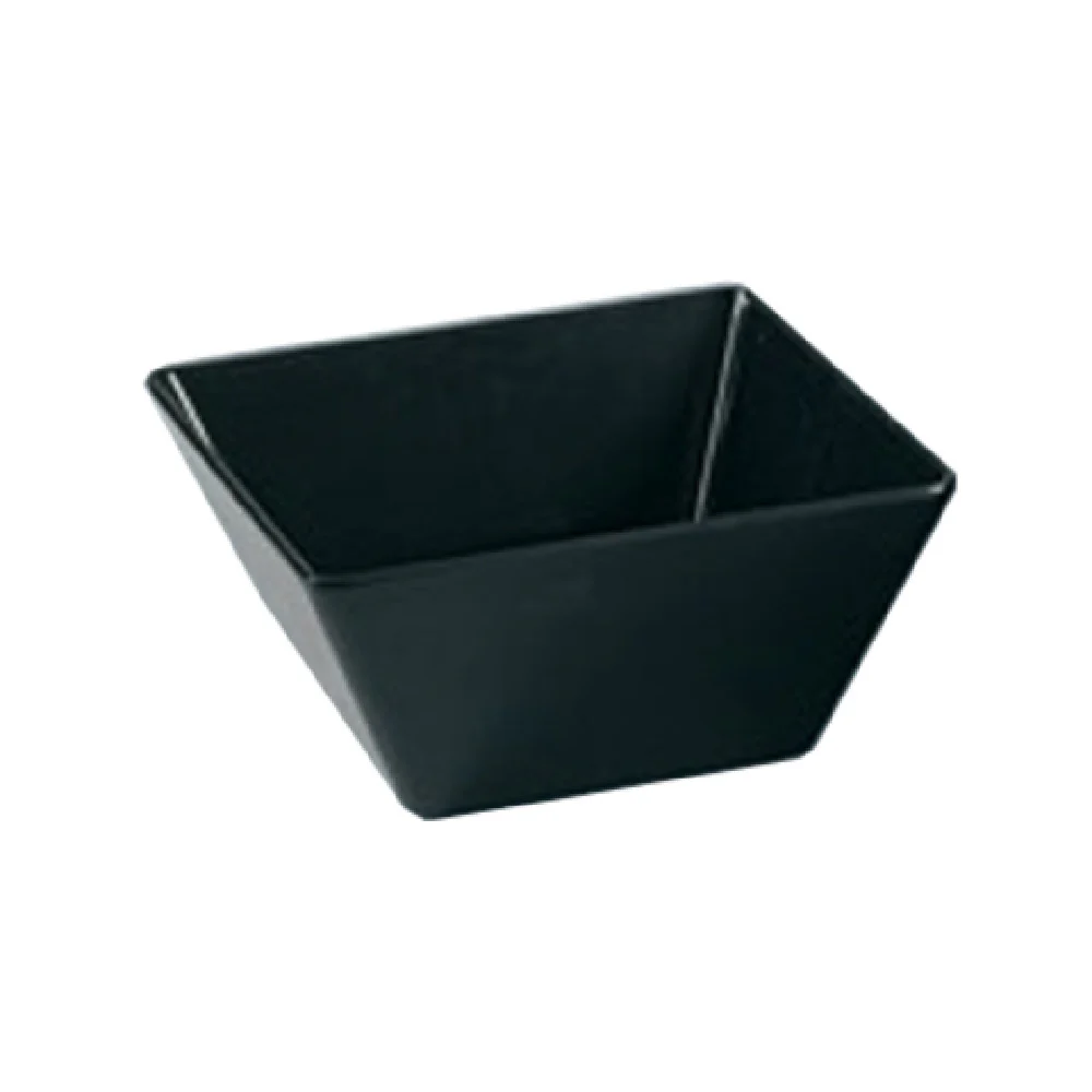 Yanco RM-405BK 18 Oz Square Bowl Melamine Black Dishwasher Safe 4 Dozen Cases Yanco RM-405BK 18 Oz Square Bowl Melamine Black Dishwasher Safe 4 Dozen Cases