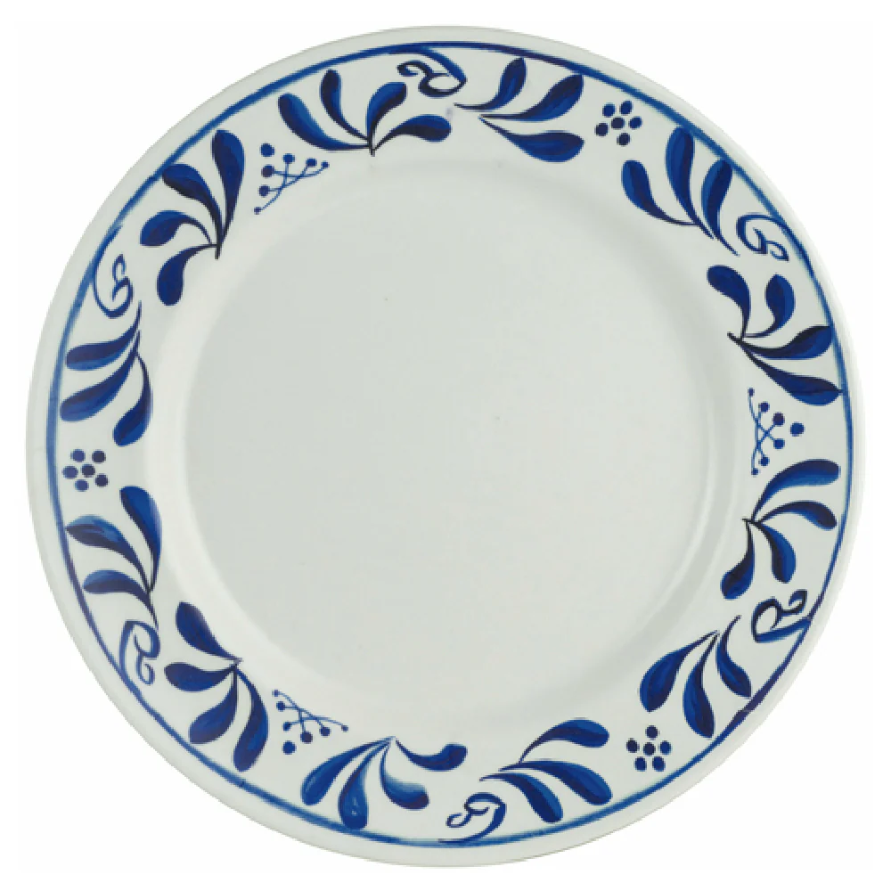 Steelite 7062DD308 6 Inch Round Plate Melamine with Hand-Painted Look
