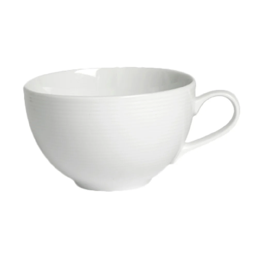 Steelite 6300P174 8.5 Oz Low Coffee Cup Aura Porcelain Cool Blue-White