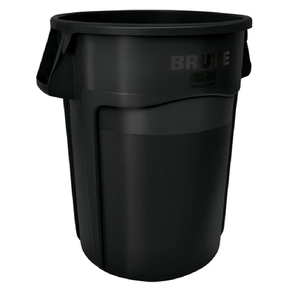 Rubbermaid Commercial Products 1779739 26 Inch Round Trash Can Polyethylene Black Rubbermaid Commercial Products 1779739 26 Inch Round Trash Can Polyethylene Black