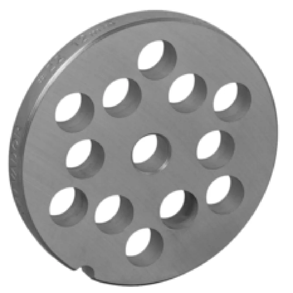 Alfa 22 012 SS 4 Inch Stainless Steel Meat Chopper Plate with 12mm Hole Size Alfa 22 012 SS 4 Inch Stainless Steel Meat Chopper Plate with 12mm Hole Size