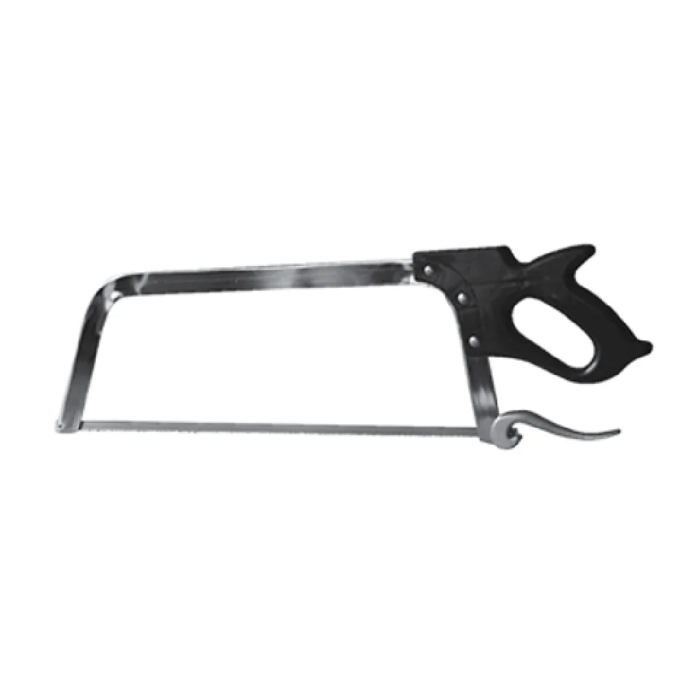 Alfa HMSS-25 25 Inch Hand Meat Saw Carbon Steel Blades Stainless Steel Frame Molded Plastic Handle Alfa HMSS-25 25 Inch Hand Meat Saw Carbon Steel Blades Stainless Steel Frame Molded Plastic Handle