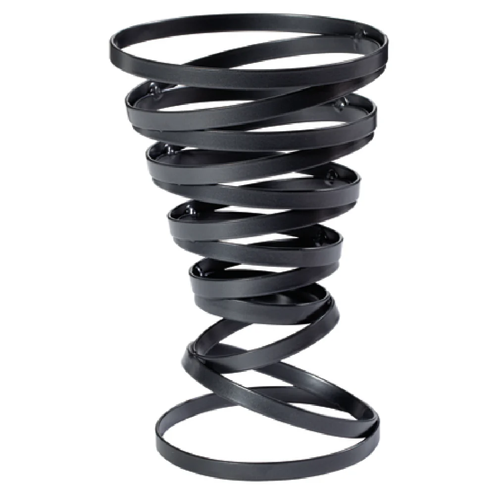 GET Enterprises WB-557-MG 4-1/2 Inch Round French Fry Cone Basket Metal Gray