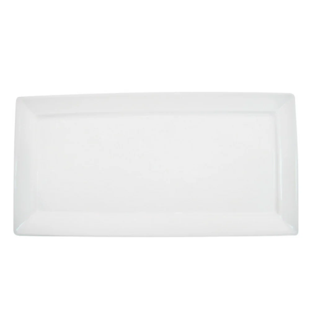 CAC China F-RP61 16 Inch Porcelain Paris-French Platter Bone White