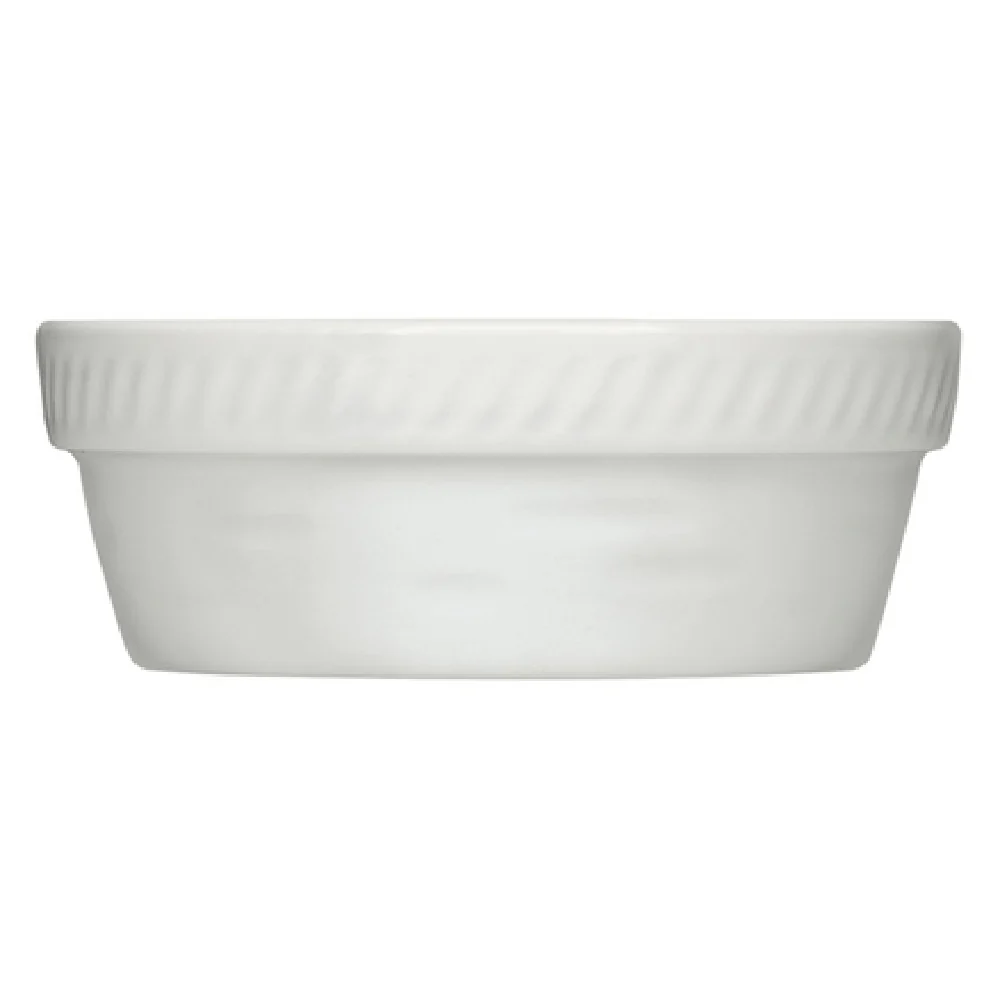 BauscherHepp 788617 30-2/5 Oz Soufflé Dish Round Porcelain Ovenproof