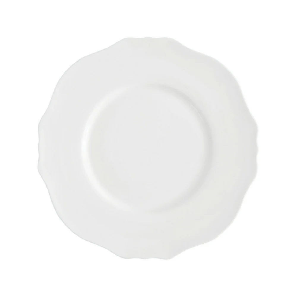 Fortessa RRP.CONTESSA.15 10.75 Inch Round China Plate White