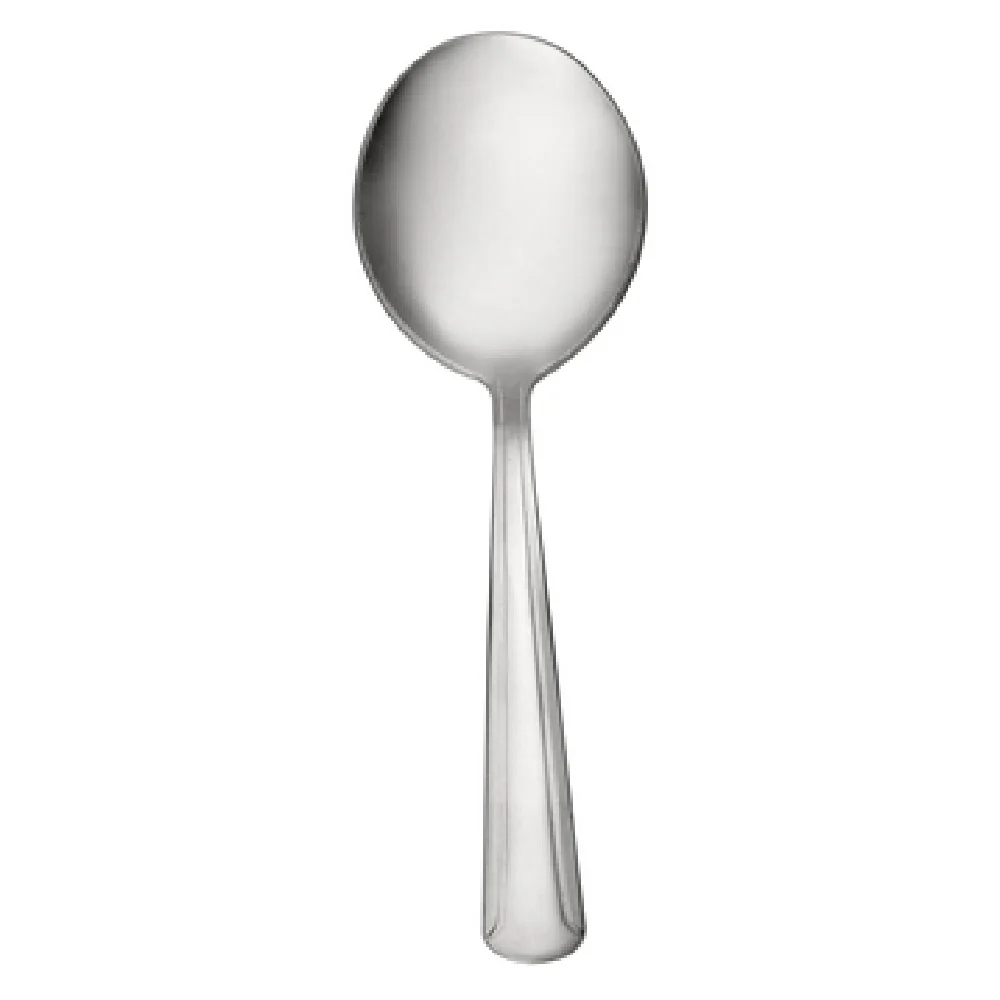 CAC China 1001-04 6 Inch Dominion Bouillon Spoon Medium Weight 18/0 Stainless Steel CAC China 1001-04 6 Inch Dominion Bouillon Spoon Medium Weight 18/0 Stainless Steel